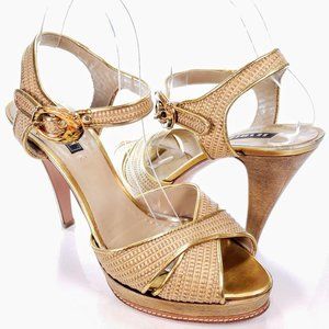 Le Silla Heeled Sandals Size EU 40.5